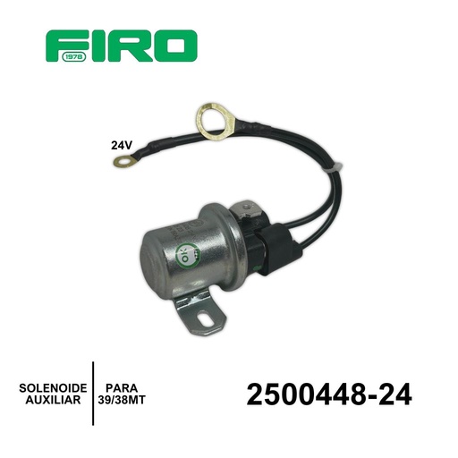 [2500448-24] SOLENOIDE AUXILIAR 39MT/38MT 24V DELCO PLGR