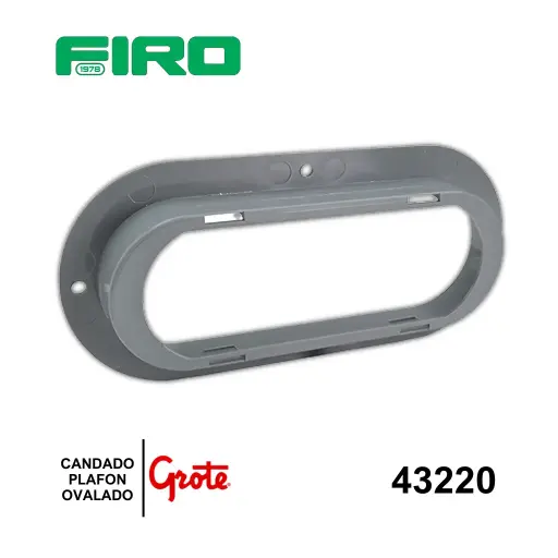 [43220] CANDADO PLAFON OVALADO GROTE