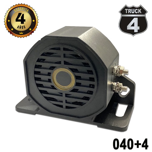 [040+4] SIRENA ALARMA DE REVERSA *12V~24V* 110dB 4TRUCK