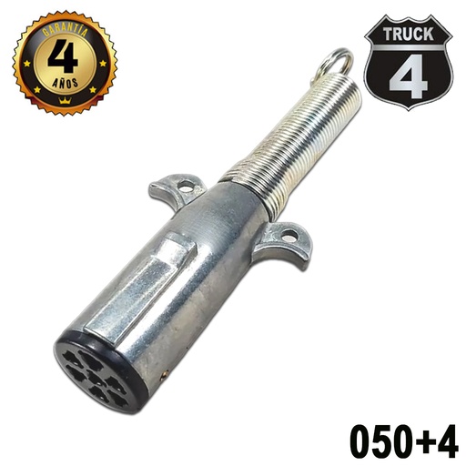 [050+4] CONECTOR  MACHO 7 LINEAS 6-24V 40A 4TRUCK