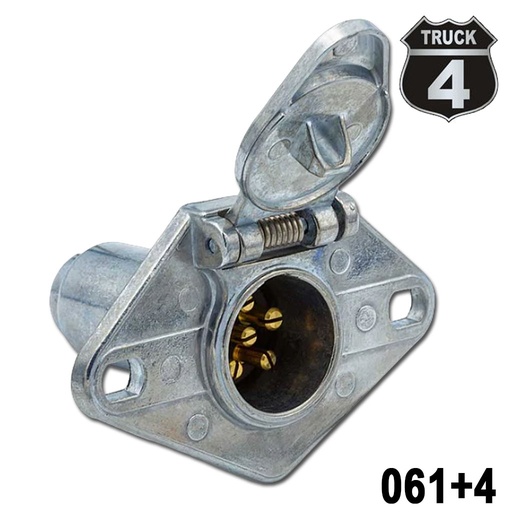 [061+4] CONECTOR HEMBRA 6 LINEAS 6-24V 40A 4TRUCK