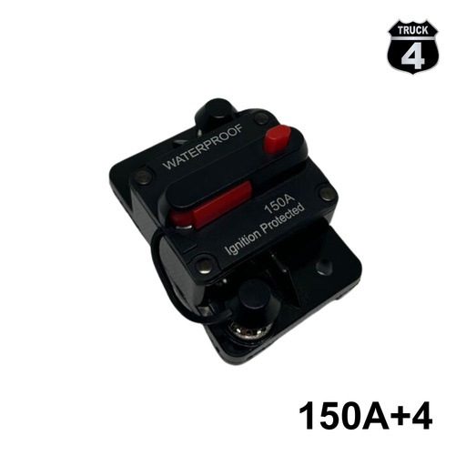 [150A+4] BRAKET 150A PASTA CON BOTON RESTABLECEDOR