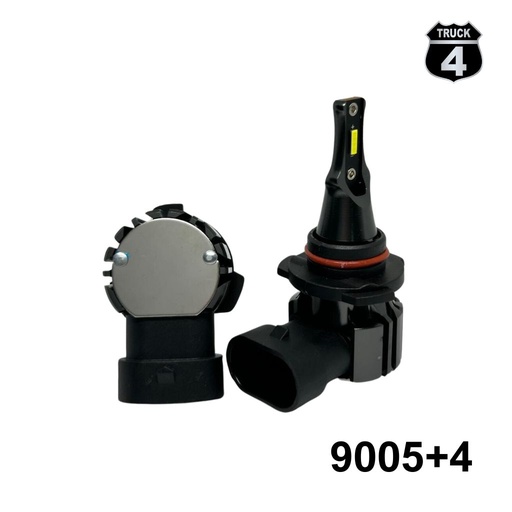 [9005+4] FOCOS 9005 10-32V  50W SISTEMA COB CON VENTILADOR 4TRUCK