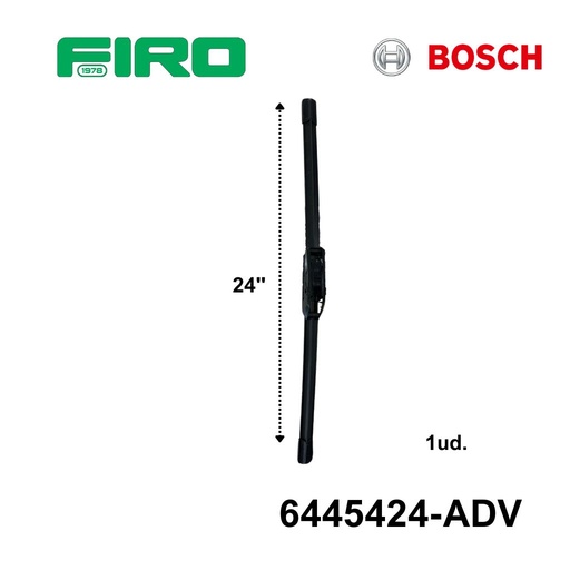 [6445424-ADV] PLUMA LIMPIAPARABRISAS 24" BOSCH ADVANTGE INDIVIDUAL