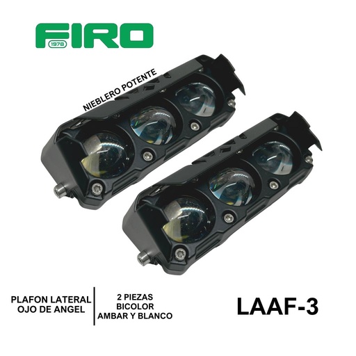 [LAAF-3] PAR FARO LATERAL NIEBLERO POTENTE OJO DE ANGEL