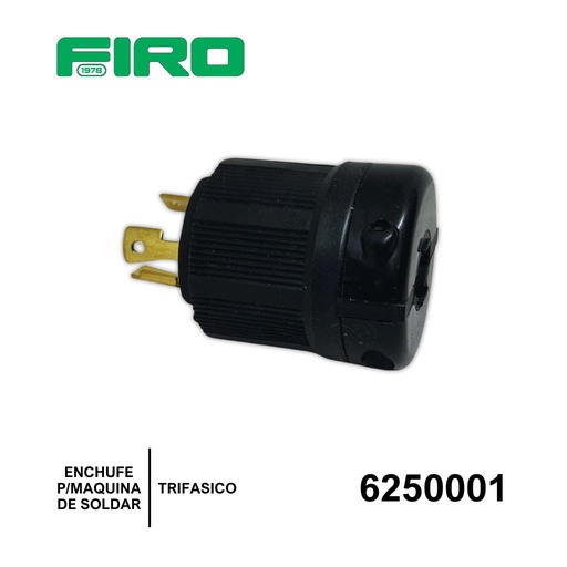 [6250001] ENCHUFE PARA MAQUINA DE SOLDAR TRIFASICO