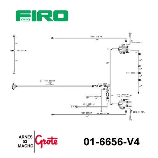 [01-6656-V4] ARNES REMOLQUE 53 PIES CAJA GROTE TERM. MACHO 01-6656-V4