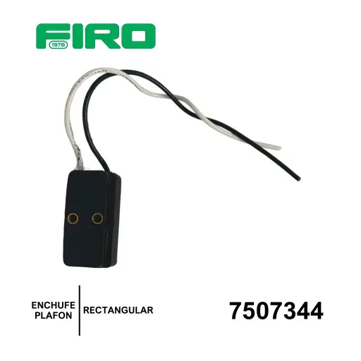[7507344] ENCHUFE PLAFON RECT. KW.