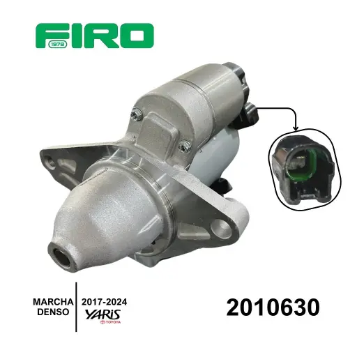 [2010630] MARCHA DENSO 12V 9D CW TOYOTA YARIS 1.5L 2017-2024