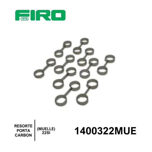 [1400322MUE] RESORTE (MUELLE) PORTA CARBON 22SI