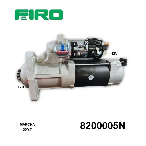 [8200005N] MARCHA DELCO REMY 38MT 12V 12D.                                   