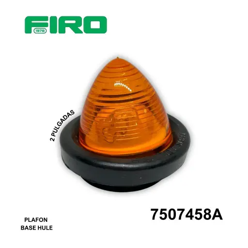 [7507458A] PLAFON BASE HULE RED. 2 PULG. DE CONO. 
