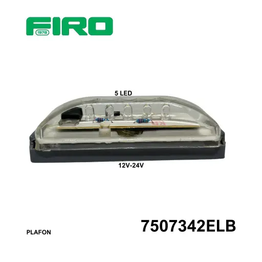 [7507342ELB] PLAFON BASE RECTANGULAS BLANCO 5 LED
