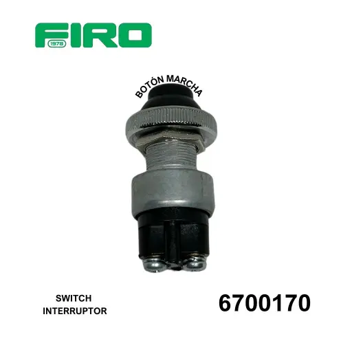 [6700170] SWITCH INTERRUPTOR BOTON MARCHA AHULADO =6700165=6700168          