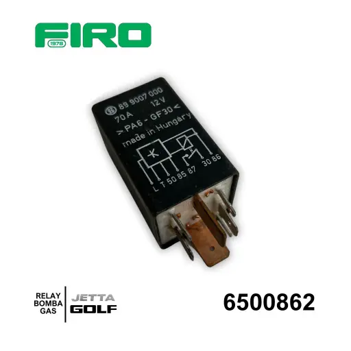 [6500862] RELAY BOMBA GAS.VW GOLF JETTA A3/4A 5T.                           
