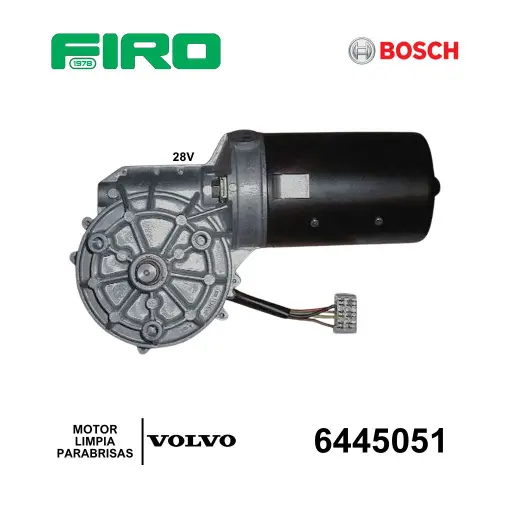 [6445051] MOTOR L/BRISAS BOSCH VOLVO 7550 28V. ******                       