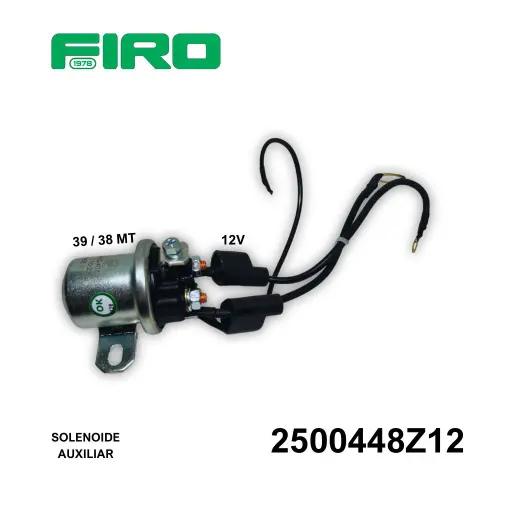 [2500448Z12] SOLENOIDE AUXILIAR 39MT/38MT 12V DELCO PLGR ZM=2500447-12         