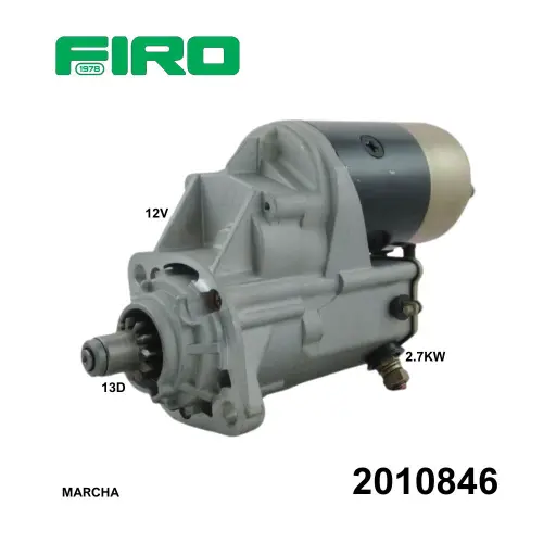 [2010846] MARCHA DENSO 12V 13D CW 2.7KW OSGR BOBCAT 2 O.=2010834            