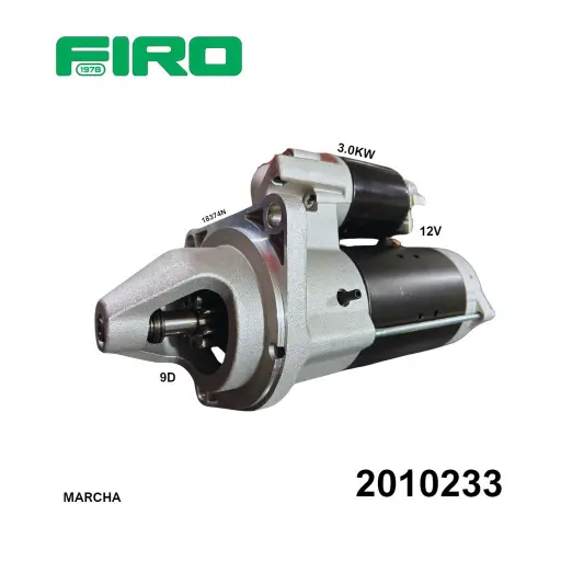 [2010233] MARCHA BOSCH PLGR 12V  9D CW 3.0 KW DIESEL DEUTZ                  
