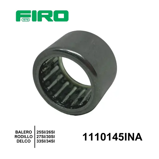 [1110145INA] BALERO RODILLO DELCO 25SI 26SI 27SI 30SI 33SI 34SI