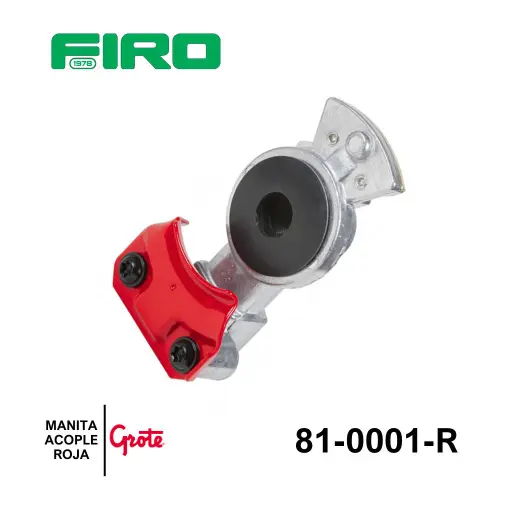[81-0001-R] MANITA ACOPLE ROJA GROTE