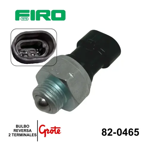 [82-0465] BULBO REVERSA 2 TERMINALES FREIGHTLINER GROTE